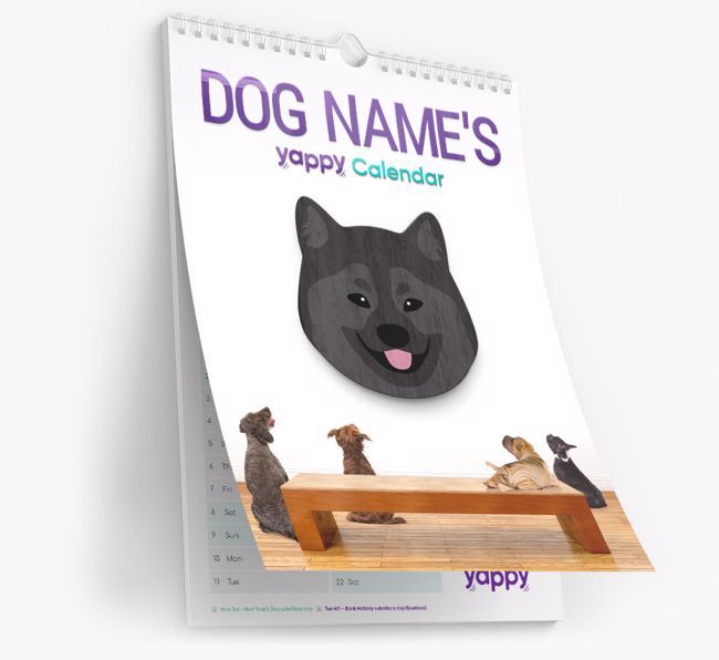 Personalised {dogsName}'s 2024 Calendar